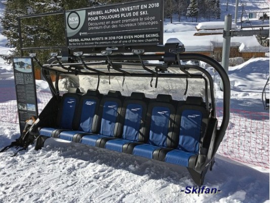 New Covered Heated Chair for Plan de l'Homme